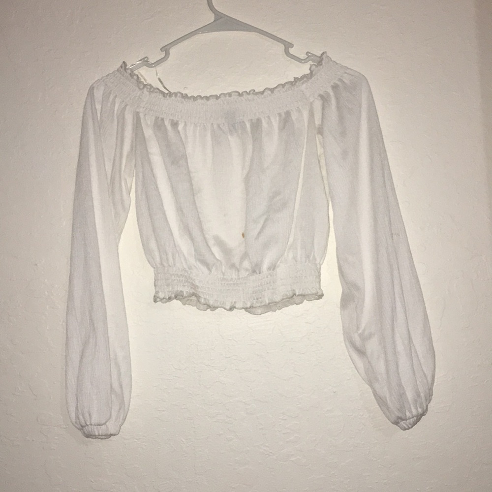 WHITE CROP TOP (BUNDLE ONLY)